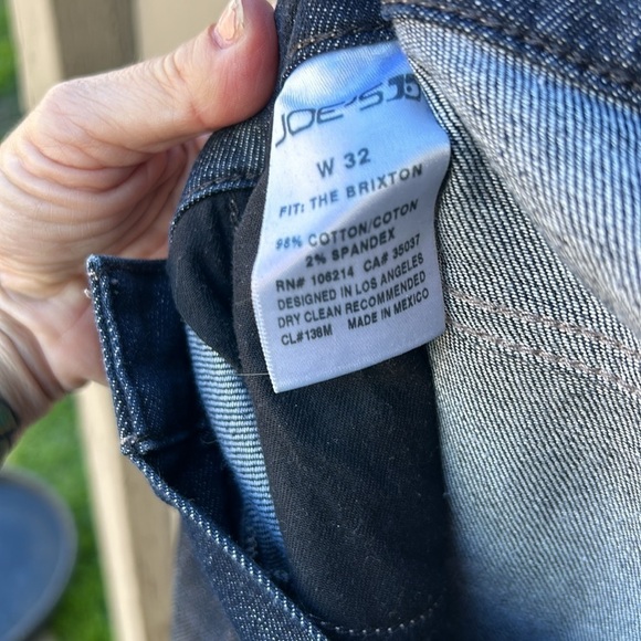 Joe's Jeans the Brixton Straight Leg Jeans Sz 32 - Picture 3 of 5
